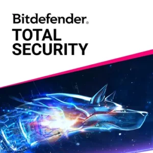 Antivirus Bitdefender Total Security (1 año, 5 dispositivos)